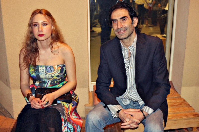 Suzi in Beirut at Vick Vanlian Showroom
